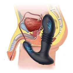FUKR Stimulateur de prostate vibrant Thrusty Max 12 x 3.5cm